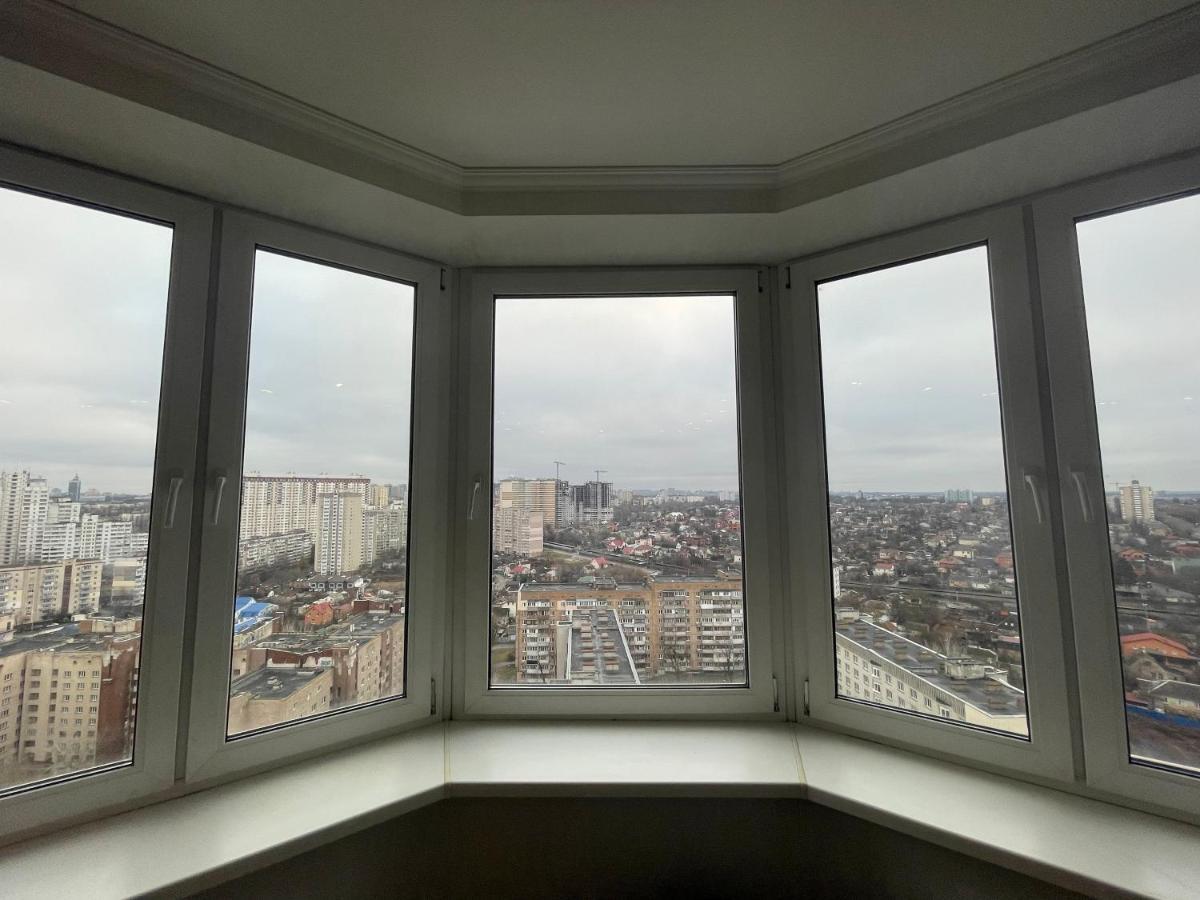 View Apartments, 22 Floor With 2 Rooms Kyiv Exterior photo